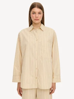 By Malene Birger Shirts & Blouses^Derris Striped Shirt Pinstripe