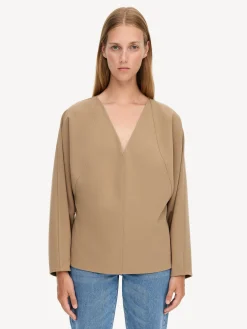 By Malene Birger Shirts & Blouses^Elya Blouse Elmwood Beige