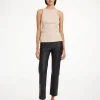 By Malene Birger Trousers^Florentina Leather Trousers Black