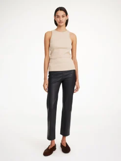 By Malene Birger Trousers^Florentina Leather Trousers Black