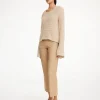 By Malene Birger Trousers^Florentina Leather Trousers Sand Beige