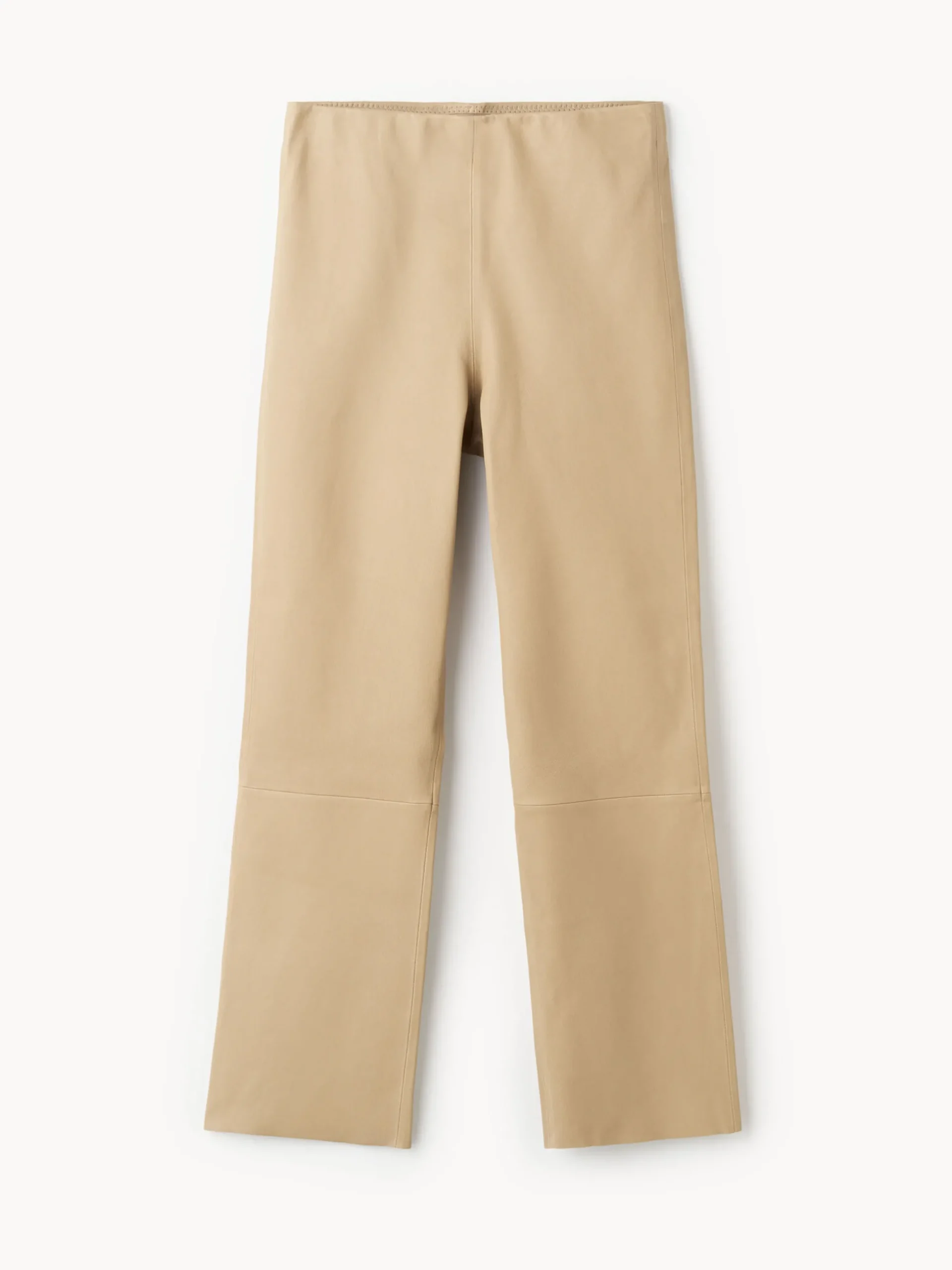 By Malene Birger Trousers^Florentina Leather Trousers Sand Beige
