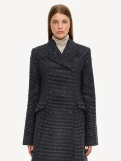 By Malene Birger Coats & Jackets^Gardeniia Checked Coat Houndstooth
