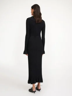 By Malene Birger Knitwear | Dresses^Gianina Maxi Dress Black