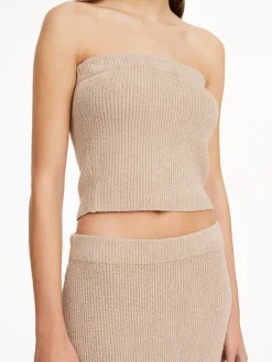 By Malene Birger Knitwear^Giovania Bandeau Top Tehina