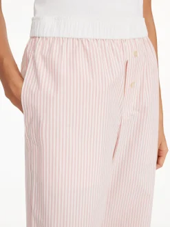 By Malene Birger Trousers^Helsy Organic Cotton Trousers Skinny Stripe Diva