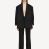 By Malene Birger Trousers^Igda Straight-leg Trousers Black
