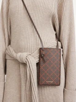 By Malene Birger Other Accessories^Ivy Phone Pouch Dark Brown