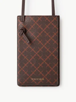 By Malene Birger Other Accessories^Ivy Phone Pouch Dark Brown