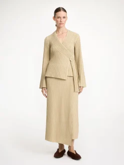 By Malene Birger Knitwear^Jeyda Wool Sweater Old Beige