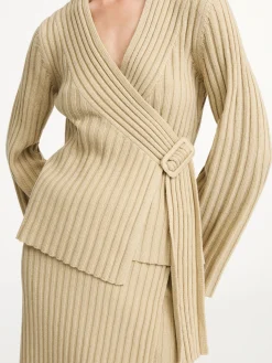 By Malene Birger Knitwear^Jeyda Wool Sweater Old Beige