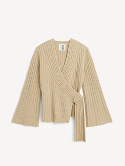 By Malene Birger Knitwear^Jeyda Wool Sweater Old Beige