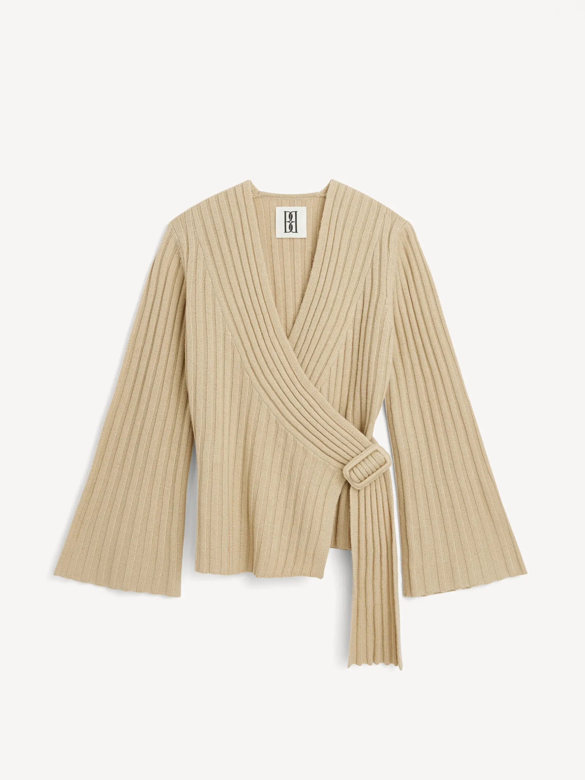 By Malene Birger Knitwear^Jeyda Wool Sweater Old Beige