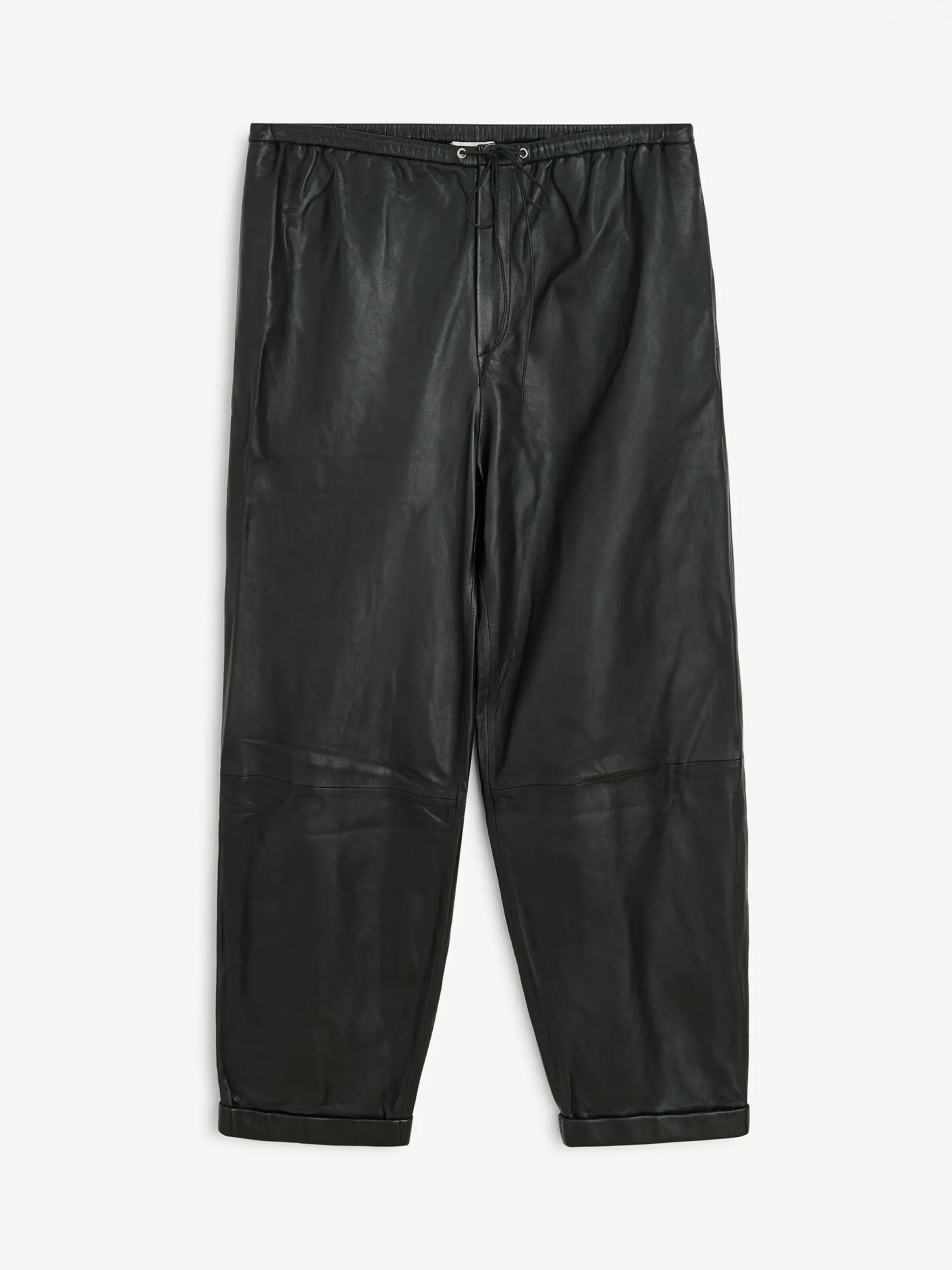 By Malene Birger Trousers^Joanni Leather Trousers Black