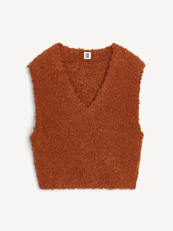 By Malene Birger Knitwear^Kelsey Vest Sunburn