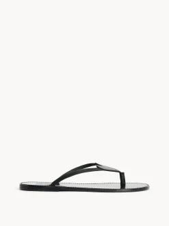 By Malene Birger Shoes^Ladina Leather Sandals Black