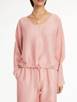 By Malene Birger Shirts & Blouses^Lanee Silk Blouse Diva