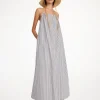 By Malene Birger Dresses^Lanney Organic Cotton Maxi Dress Navy stripe