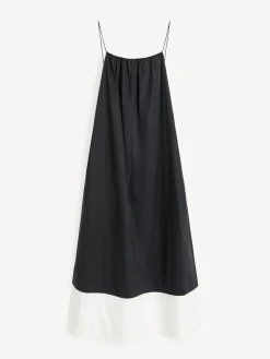 By Malene Birger Dresses^Lanney Organic Cotton Maxi Dress Block stripe black white