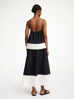 By Malene Birger Shirts & Blouses^Leonnes Organic Cotton Top Block stripe black white