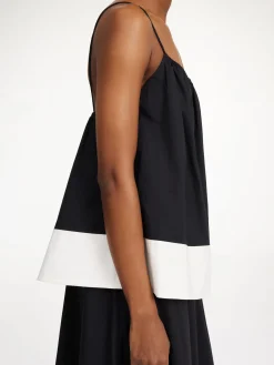 By Malene Birger Shirts & Blouses^Leonnes Organic Cotton Top Block stripe black white