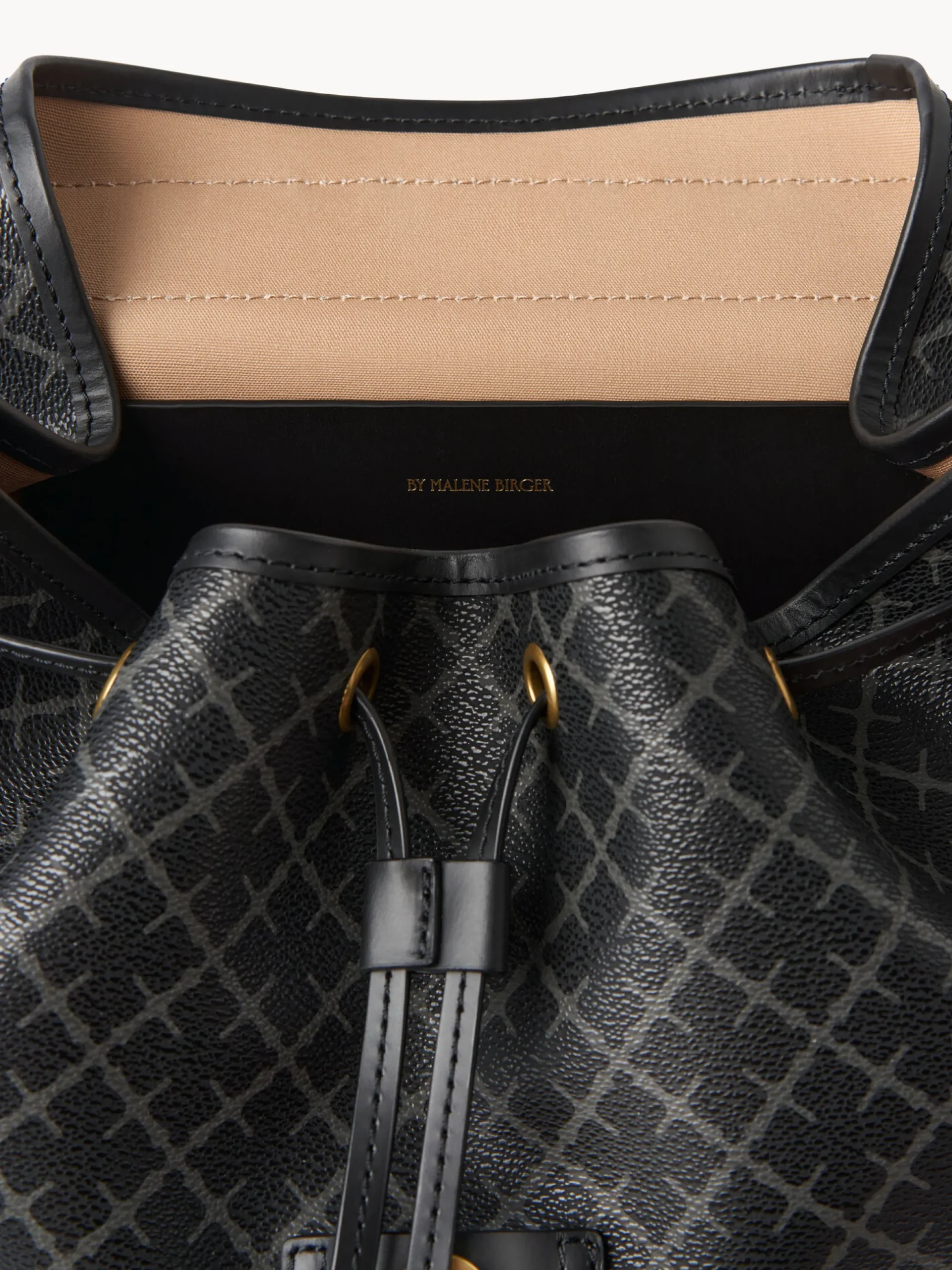 By Malene Birger Bags^Loenlo Backpack Charcoal