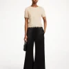By Malene Birger Trousers^Lucee Flared Trousers Black