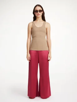 By Malene Birger Trousers^Lucee Flared Trousers Wild berries