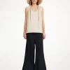 By Malene Birger Trousers^Lucee Flared Trousers Black