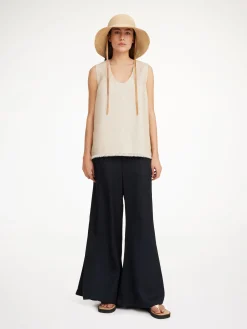 By Malene Birger Trousers^Lucee Flared Trousers Black