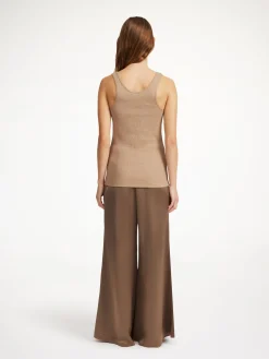 By Malene Birger Trousers^Lucee Flared Trousers Shitake