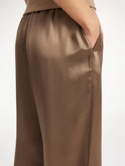 By Malene Birger Trousers^Lucee Flared Trousers Shitake