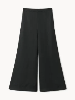 By Malene Birger Trousers^Lucee Flared Trousers Black