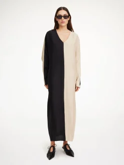 By Malene Birger Dresses^Lucine Silk Maxi Dress Black
