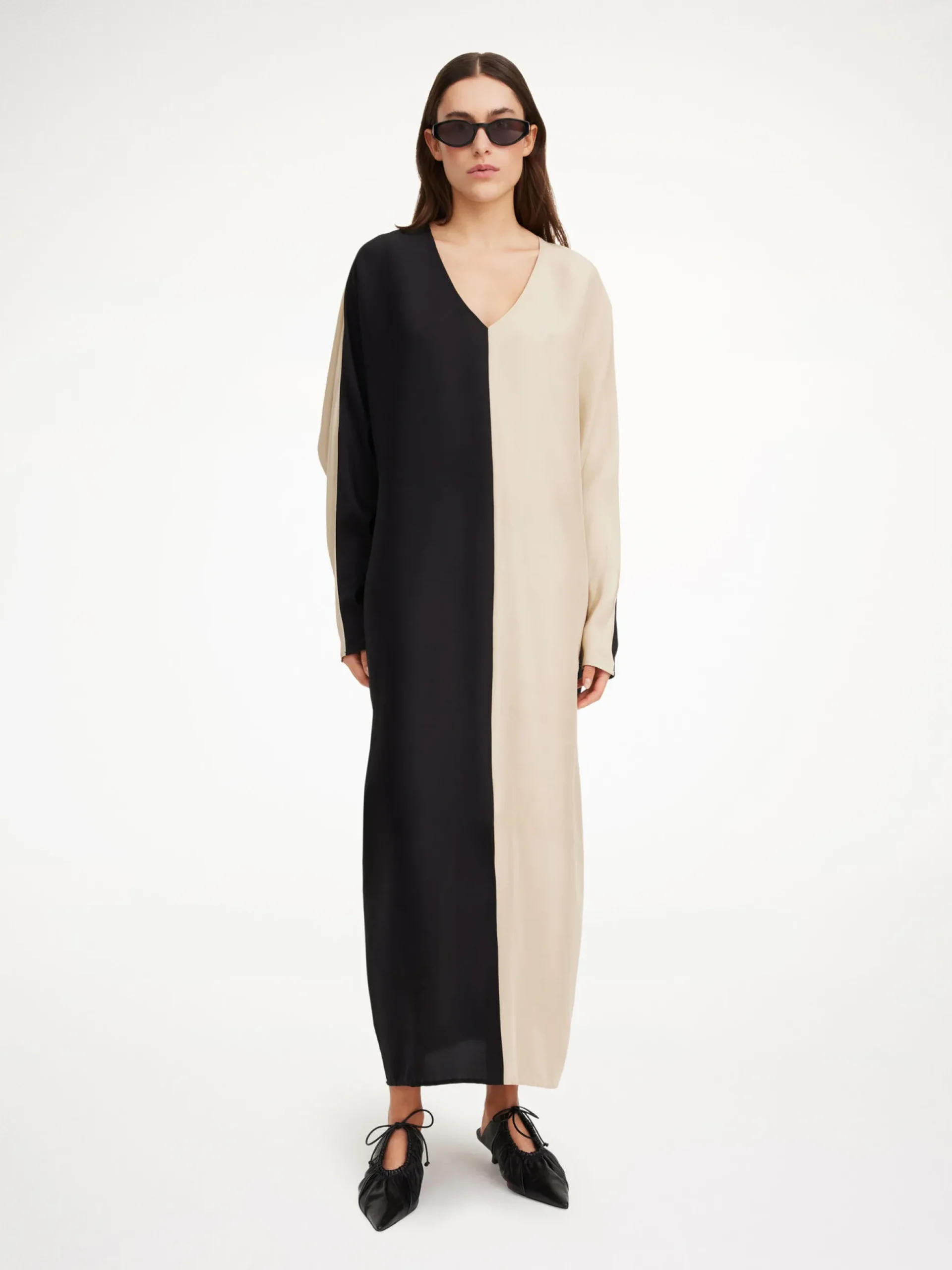 By Malene Birger Dresses^Lucine Silk Maxi Dress Black