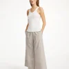 By Malene Birger Trousers^Luisa High-waisted Trousers Warm brown