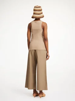 By Malene Birger Trousers^Luisa High-waisted Trousers Shitake