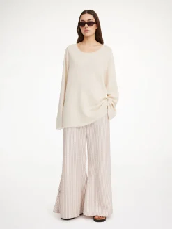 By Malene Birger Knitwear^Luise Sweater Oyster Gray