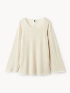 By Malene Birger Knitwear^Luise Sweater Oyster Gray