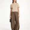 By Malene Birger Trousers^Lumonas Trousers Shitake