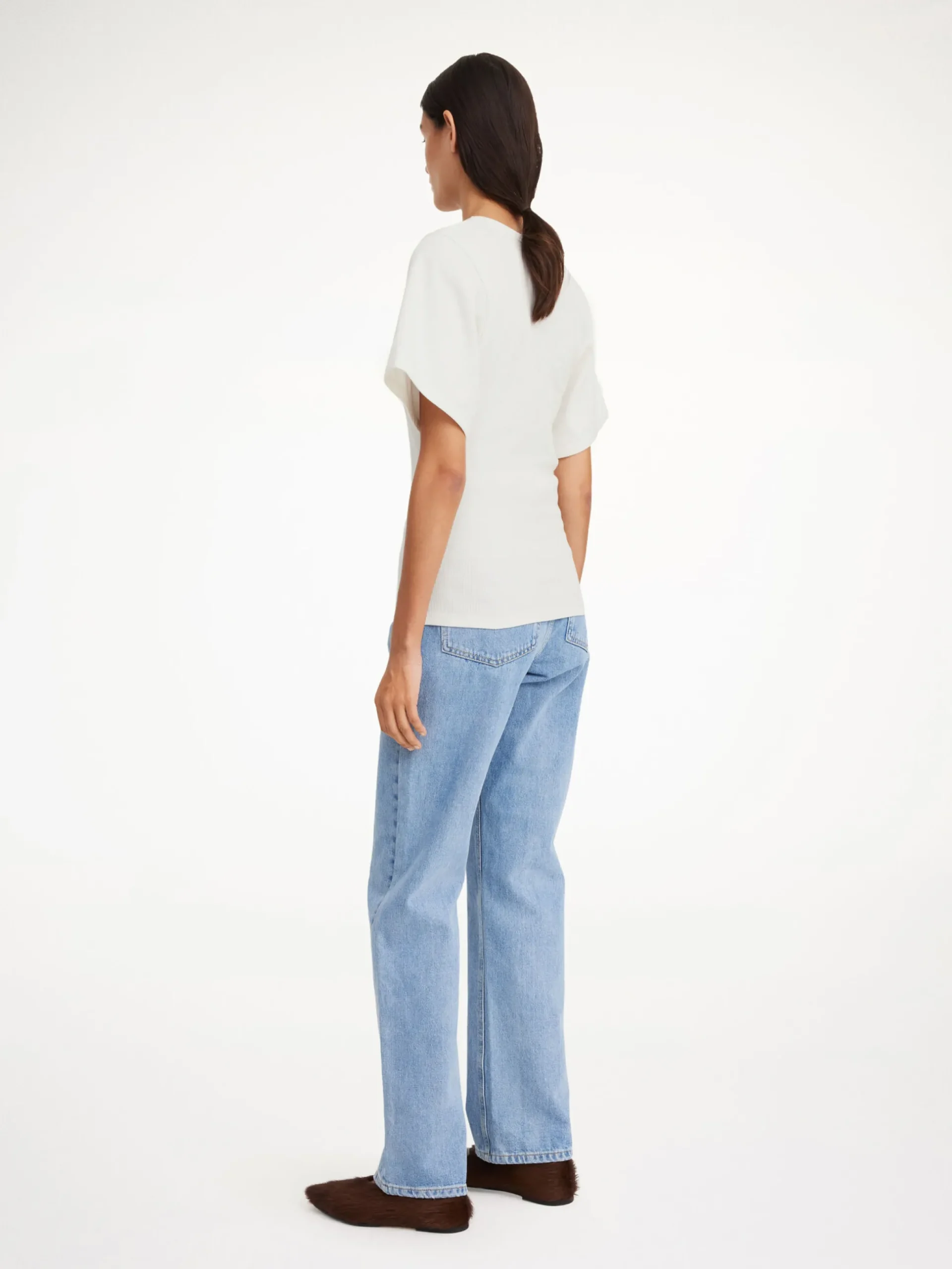 By Malene Birger Tops^Lunai T-shirt Soft White