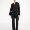By Malene Birger Shirts & Blouses^Mabillon Silk Shirt Black