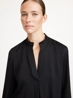 By Malene Birger Shirts & Blouses^Mabillon Silk Shirt Black