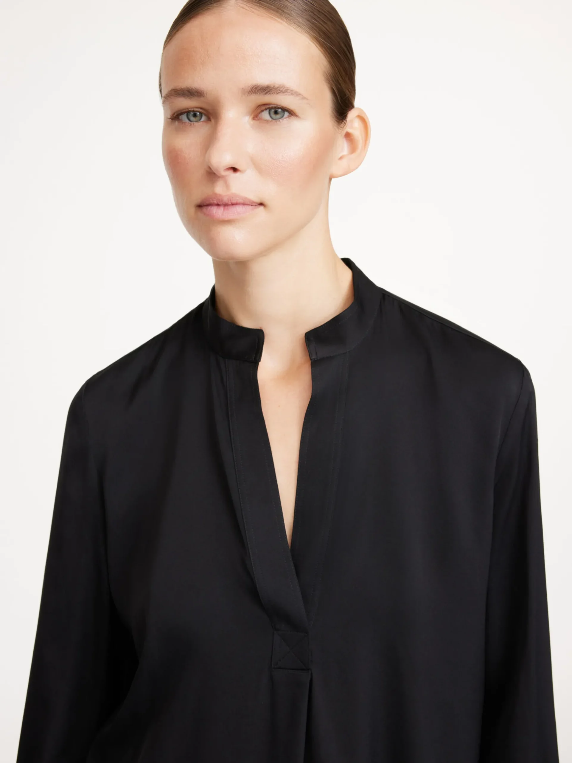 By Malene Birger Shirts & Blouses^Mabillon Silk Shirt Black