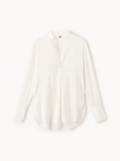 By Malene Birger Shirts & Blouses^Mabillon Silk Shirt Soft White