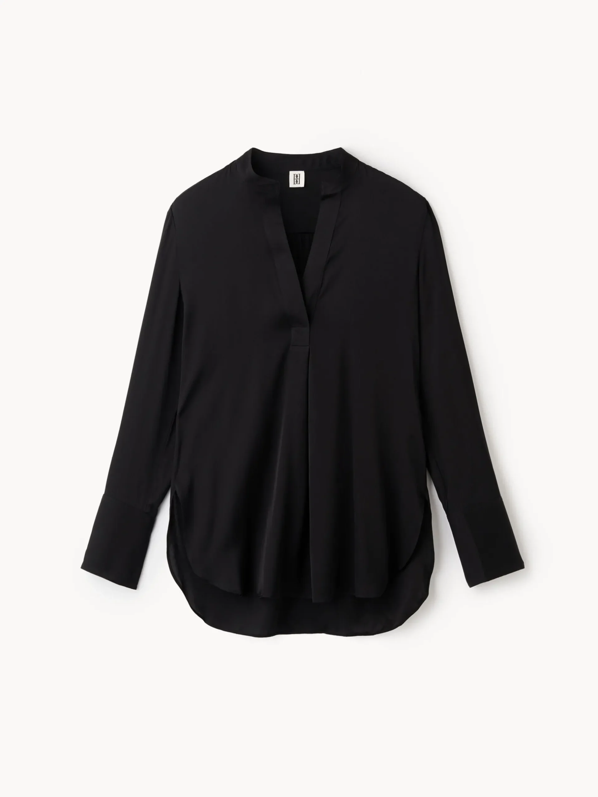 By Malene Birger Shirts & Blouses^Mabillon Silk Shirt Black