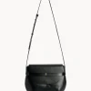 By Malene Birger Bags^Maellon Leather Shoulder Bag Black