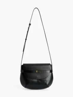 By Malene Birger Bags^Maellon Leather Shoulder Bag Black