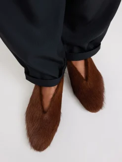 By Malene Birger Shoes^Merina Leather Flats Warm brown