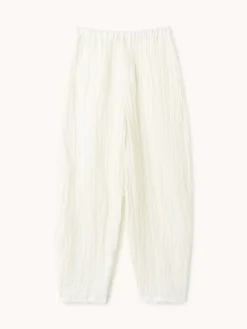By Malene Birger Trousers^Mikele Organic Linen Trousers Pure White